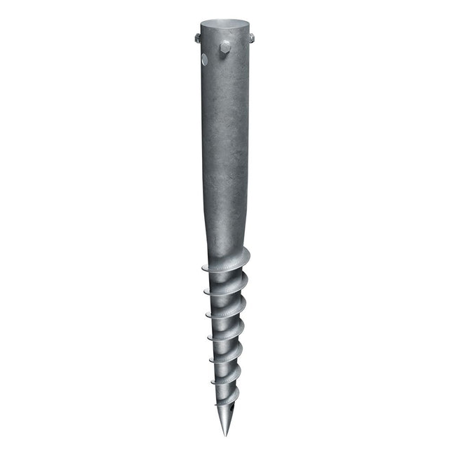 Ground screw Zn 68x1,8x650mm, 3xM8