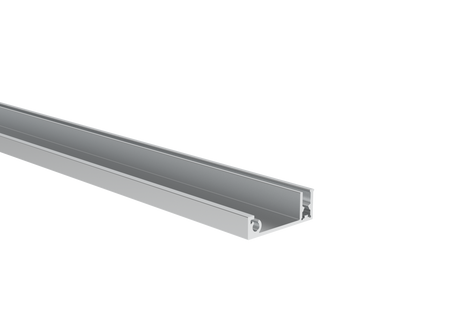 Aluminum fence adapter for fillings - 6000mm cover strip