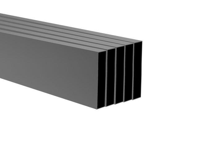 Aluminum fence infill 20x100-2000mm