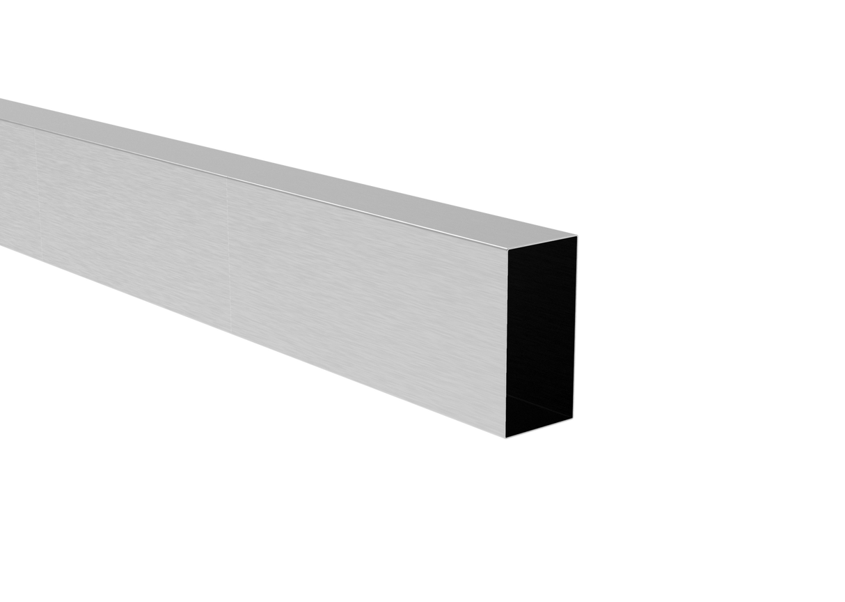Stainless steel square profile