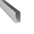 Aluminium U profile AL 36x19x1,5mm