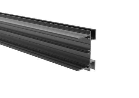 Aluminum fence adapter for 40mm fillings - 1500mm