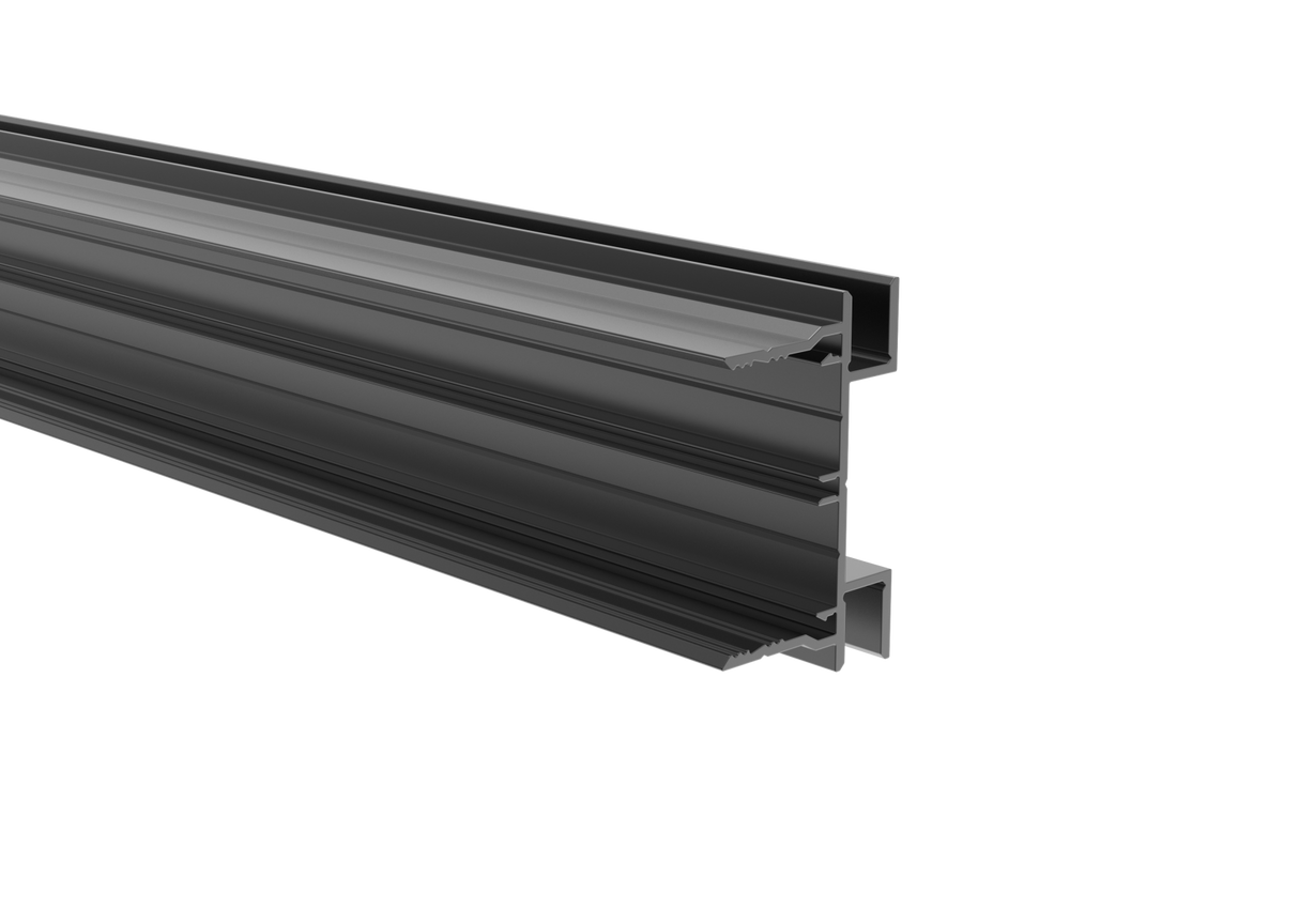 Aluminum fence adapter for 40mm fillings - 1700mm