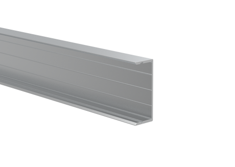 Aluminum U-adapter 50x20-6000mm N