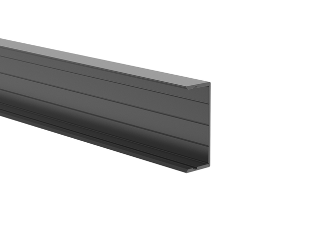 Aluminum U-adapter 50x20-1850mm R7016