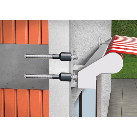 Anchor for install. without thermal bridge M12/M16