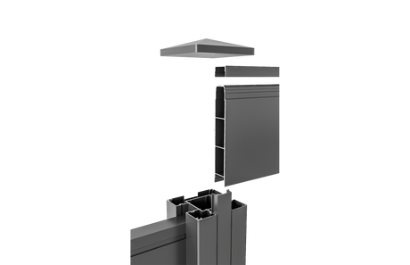 Aluminum fence infill 20x120x1800mm