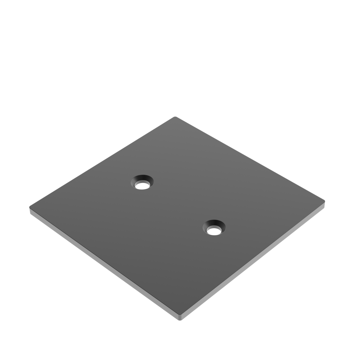 Aluminum cap for post 80x80 R7016