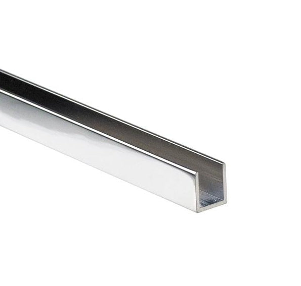 Aluminium U profile AL 20x12x2mm t8mm