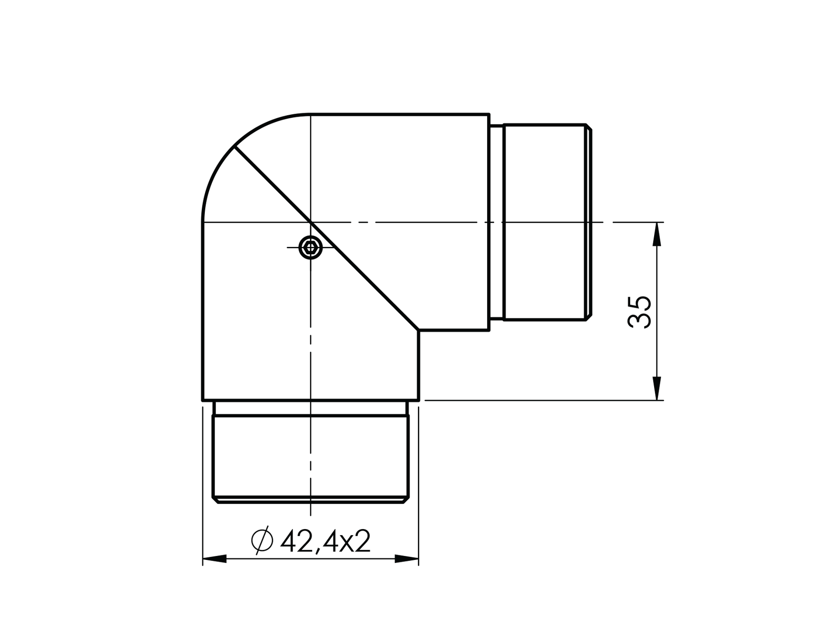 Tube Connector Adjustable