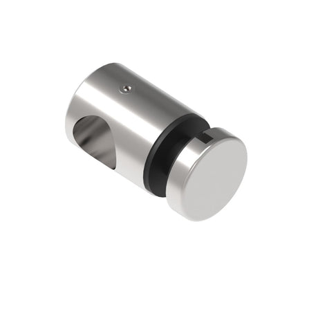 Crossbar holder for glass