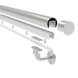 Led handrail lighing AISI304, D42,4/24x24mm, S1