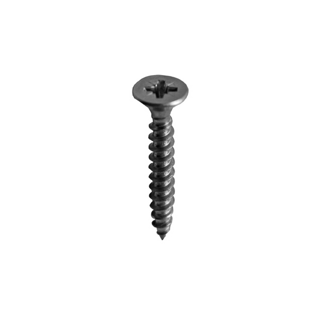 Cross recessed countersunk head chipboard screw, stainless steel, AISI316, 5x45