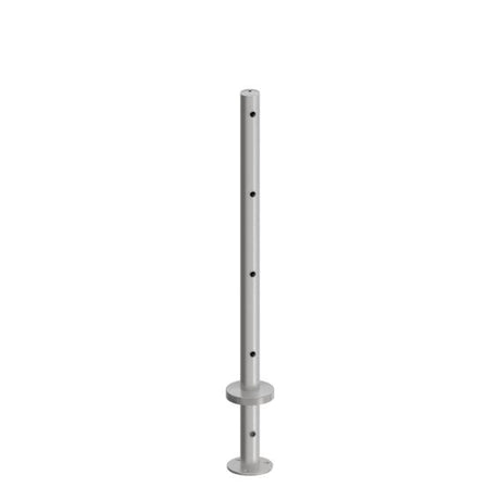 Stainless steel Baluster post + A12/12-PVC