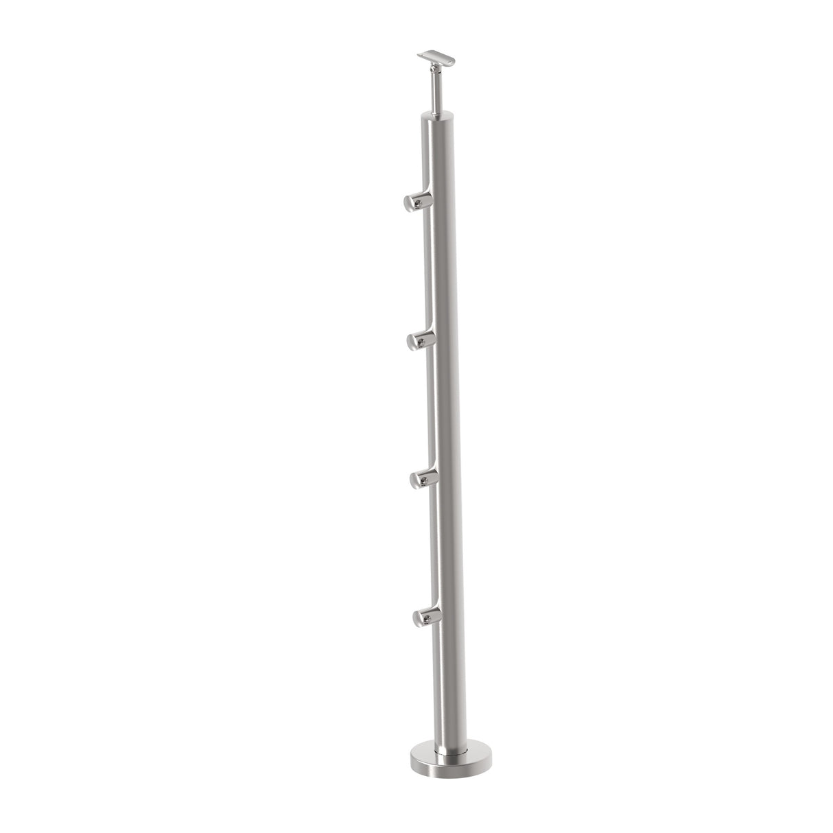 Stainless steel pole, VK-staircase