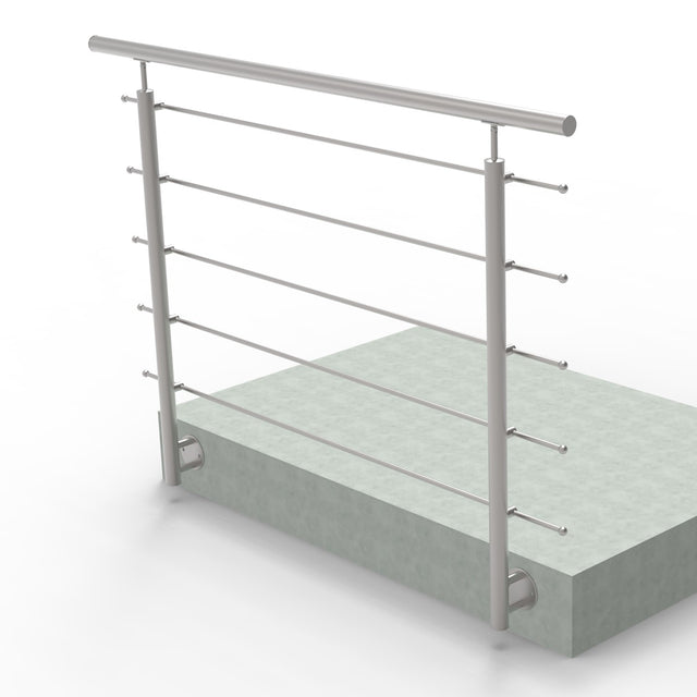 Stainless railing, AISI304, 1500x1000mm, BR