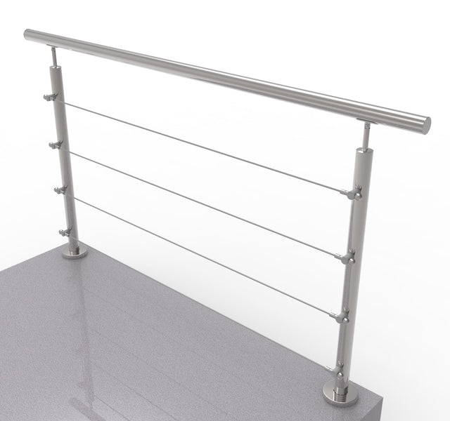 Cable railing AISI304, AISI304, D42,4/4xd5/H900/L1