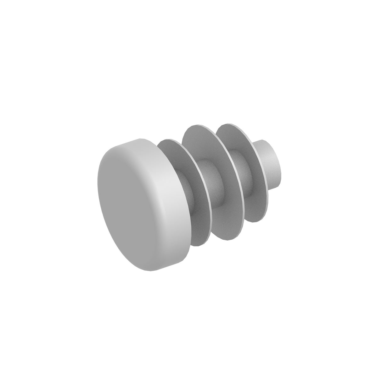 End cap PVC PVC, d12mm