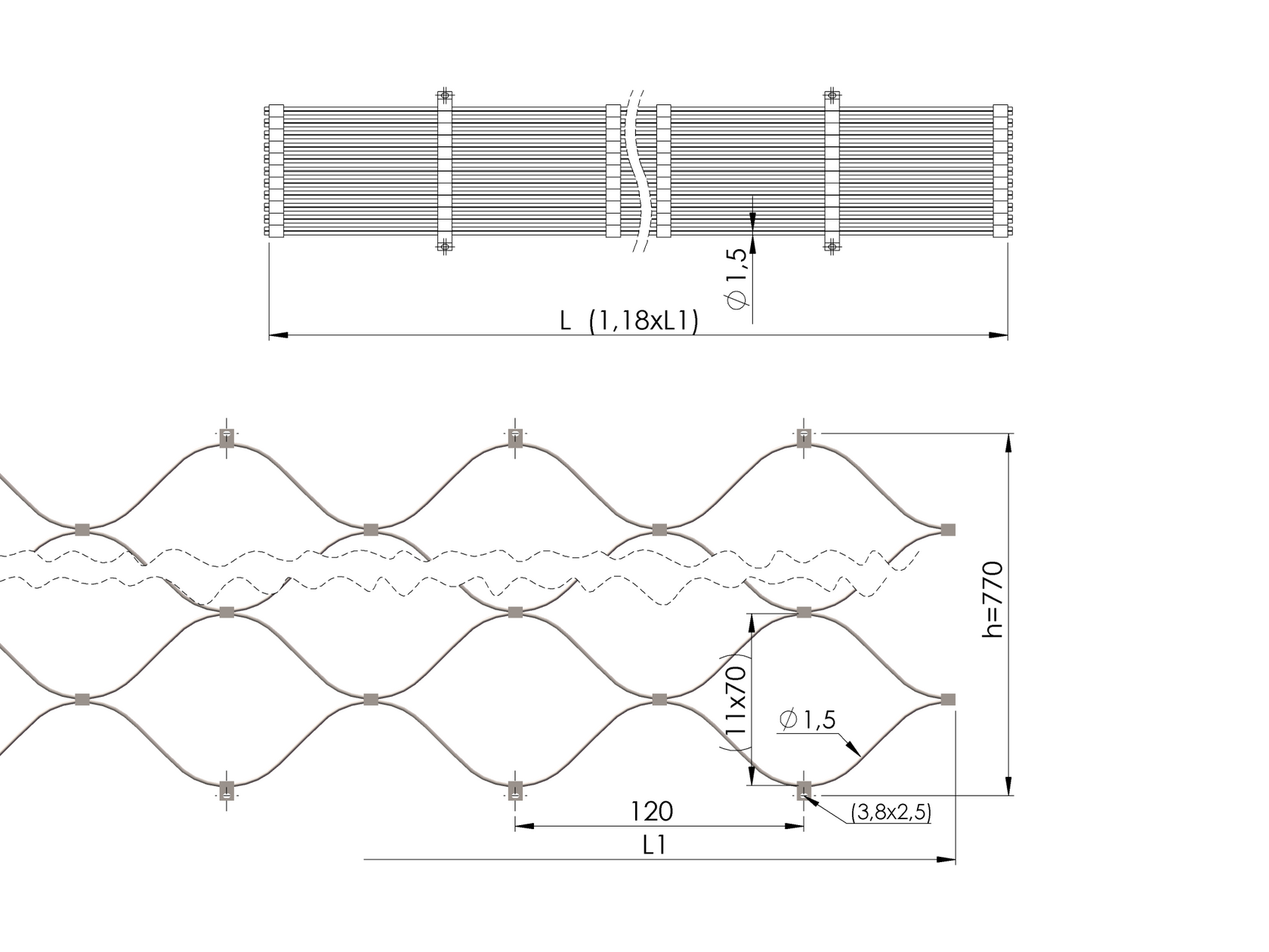 Stainless steel wire mesh