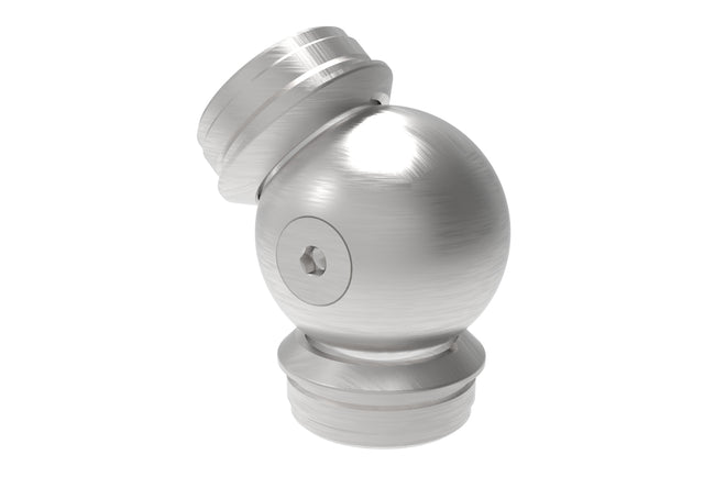 Spherical adjustable connector