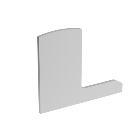 End cap for profile AL/0018-S-E