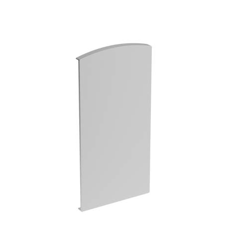 End cap for profile Al/0005-UNO-S-E