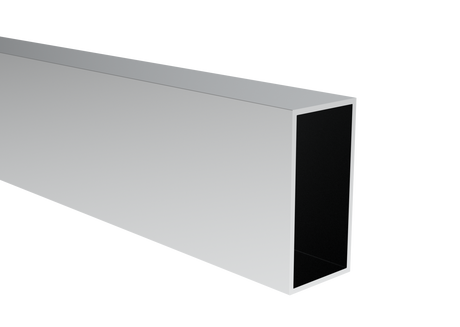 Rectangular aluminum profile