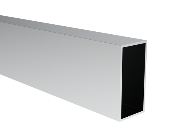 Rectangular aluminum profile