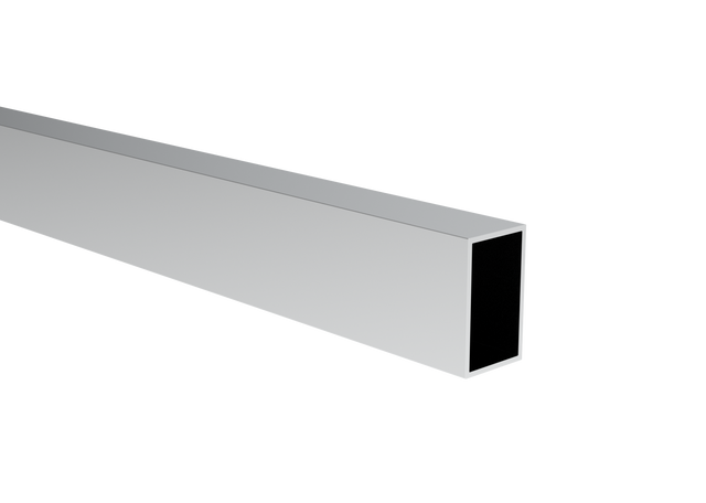 Rectangular aluminum profile