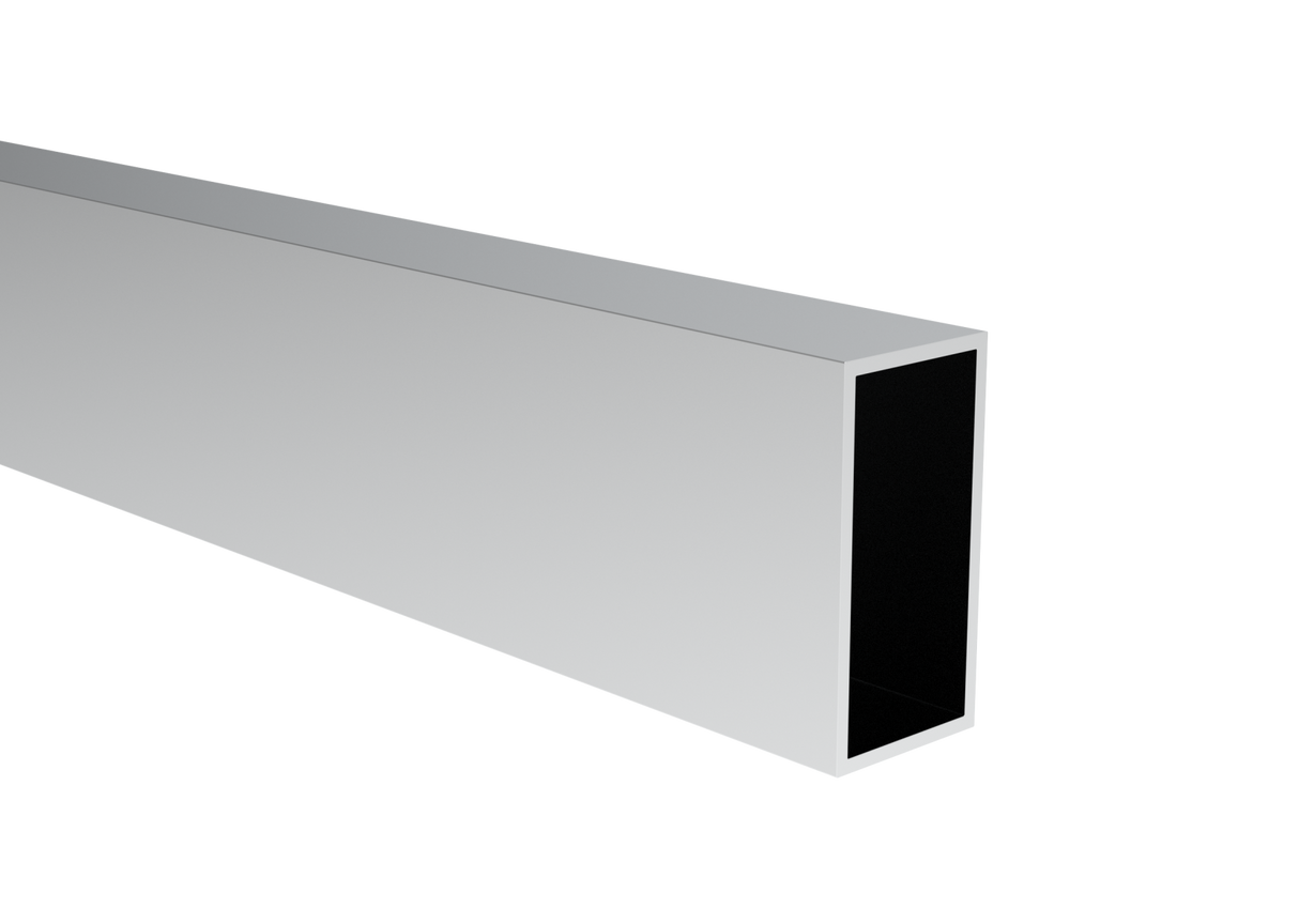 Rectangular aluminum profile