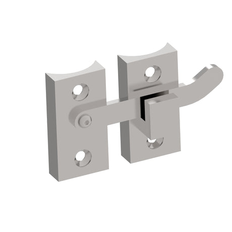 Hand closer INOX for tube D42,4mm AISI 316, L=70mm