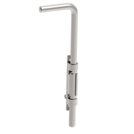 Gate socket, Inox, L300mm