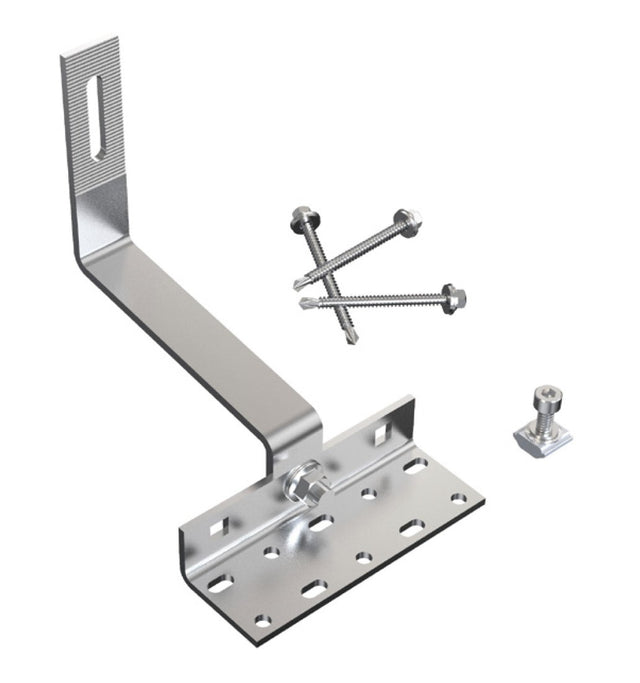Stainless steel roof hooks with adjustment