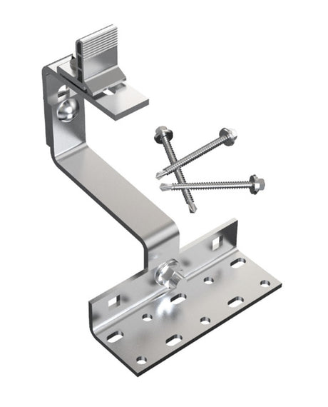 Stainless steel roof hooks with adjustment
