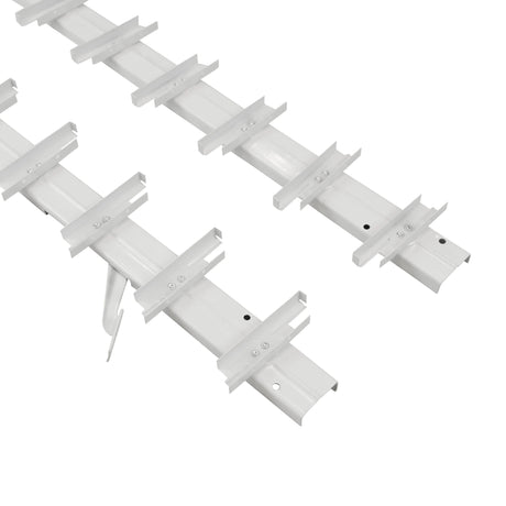 Movable steel system – louvered – pair (left + right)