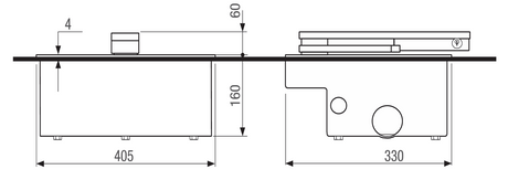 CAME underground drive for swing gate