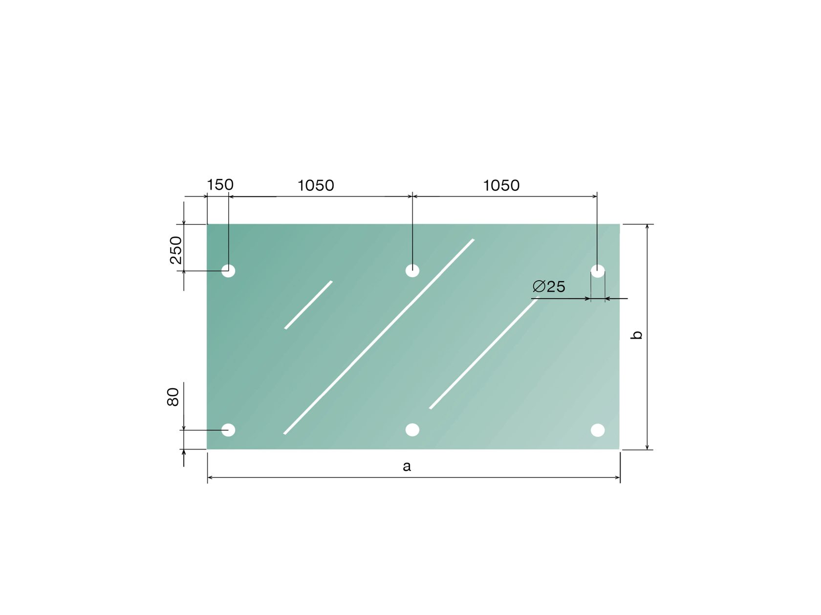 Glass for canopy system-VSG/ESG