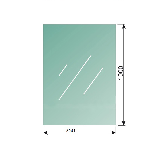 Glass - clear, laminated