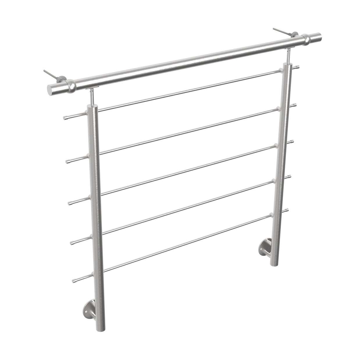 Frameless glass juliette balcony horizontal