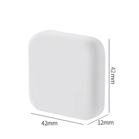 Handle stop, self-adhesive