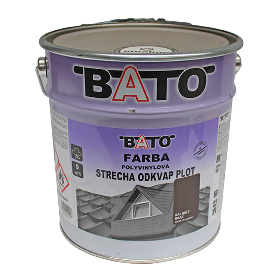 Polyvinyl paint, brown RAL8017 satin 6,3kg (5L)