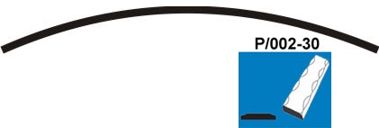 Arch P/002B-30x5, P200, L2450mm