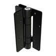 Spring hinge onesided, Aluminium, wall mounting