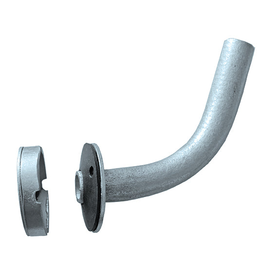 sink syphon L / 01-L-Zn D60 / 22mm, 130x150mm