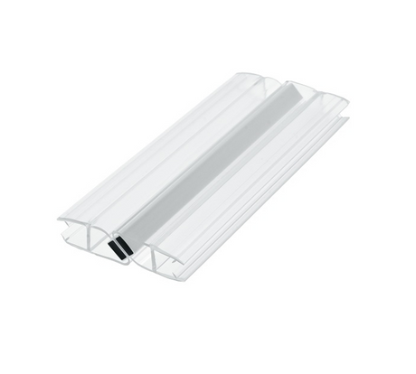 Magnet seal 180°, plastic profile PVC