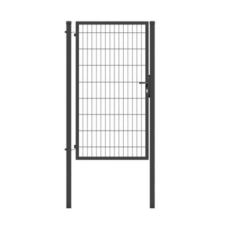 Bránka 1kr. 2D BOX ZnPVC 1000x1700mm RAL 7016 antracit