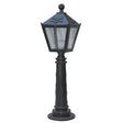 Cast iron pole lamp 230x230, h850mm, cast iron, bl
