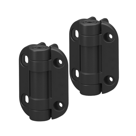 Hinge for gates, with adjustable spring