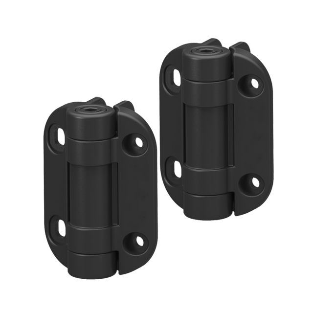 Hinge for gates, with adjustable spring