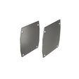 End cap Zn, profile 90x95mm, anthracite